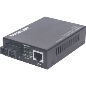 SC dvostriki konektor Mrežni medijski pretvarač 100 Mbit/s Intellinet 507332 slika
