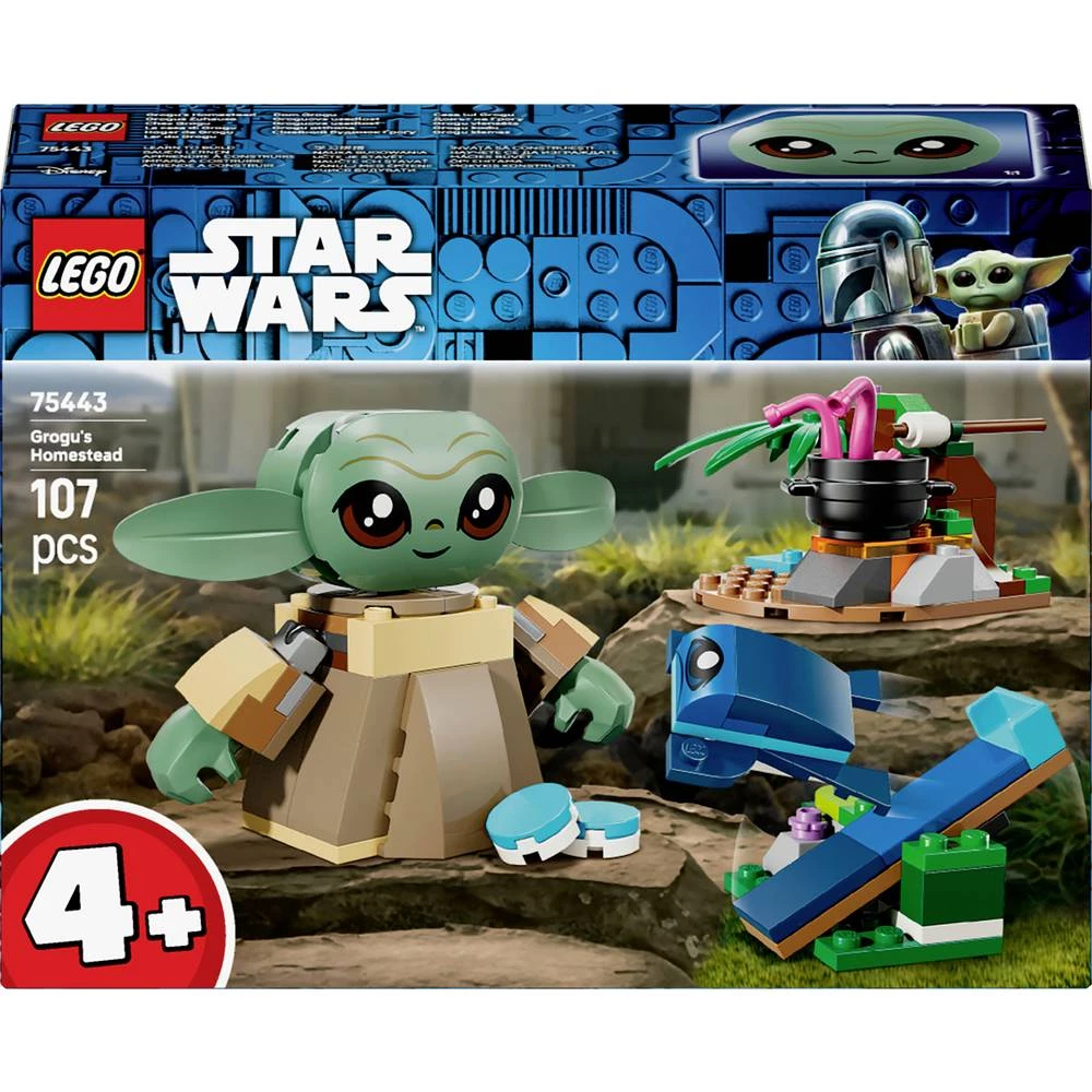 75443 LEGO® STAR WARS™ Groguov dom (75443): Set za gradnju i igru slika