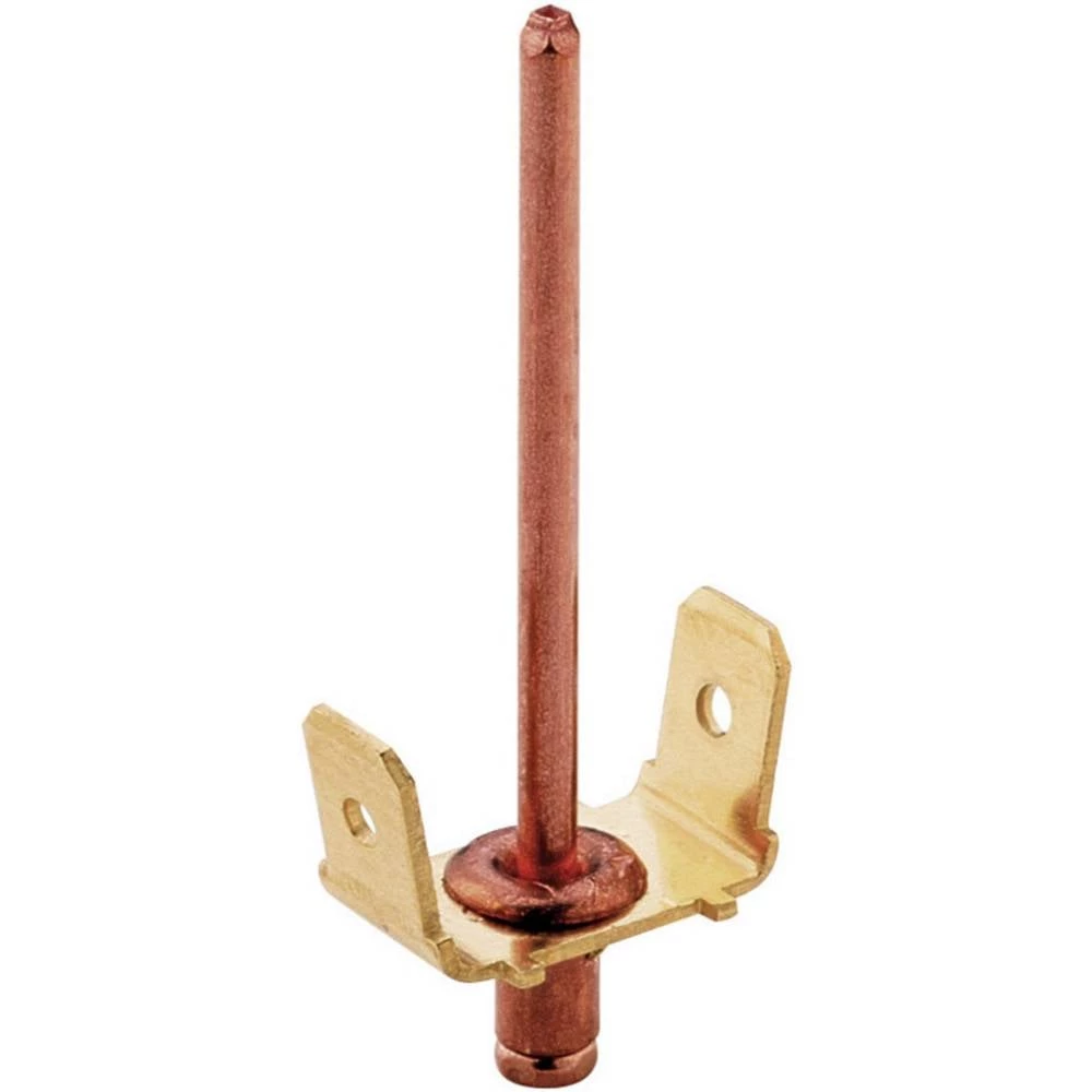 PB Fastener RIV 263 uzemljenje Širina utikača: 6.3 mm Debljina utikača: 0.8 mm 180 ° neizolirani metalna 1 St. slika