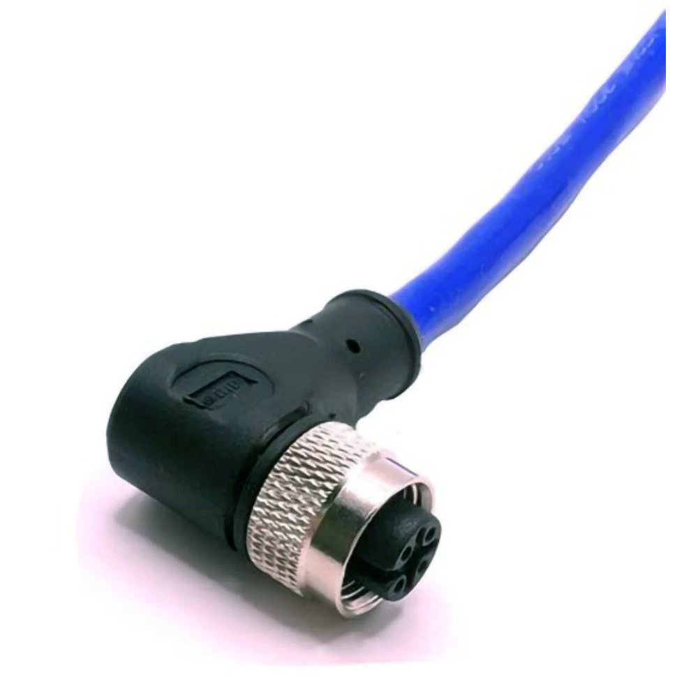 Mueller Electric C4D81M005 utični konektor za senzor/aktivator M12 ženski konektor, kutni 5 m Broj polova: 4 1 kom. slika
