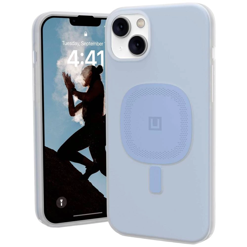 Urban Armor Gear Lucent 2.0 MagSafe Pogodno za model mobilnog telefona: iPhone 14 Plus, svijetloplava Urban Armor Gear Lucent 2.0 MagSafe case Apple iPhone 14 Plus svijetloplava slika
