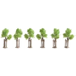 H0,TT Mlada stabla s nosačima za stabla visine 4 cm, 6 komada NOCH  21538 paket stabla mlado drvo 40 cm (min)  6 St.