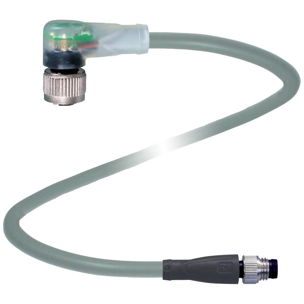 Pepperl+Fuchs 195676 utični konektor za senzor/aktivator, konfekcionirani 2 m Broj polova: 4, 3 1 St. slika