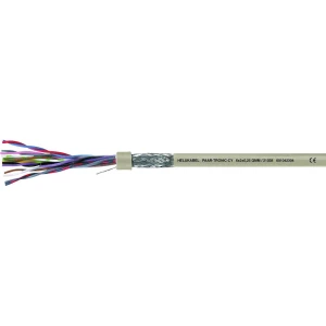 Helukabel 21002-1000 podatkovni kabel LiYCY 2 x 2 x 0.14 mm² siva 1000 m slika