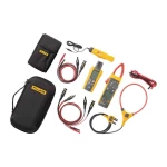 Paket s Fluke 393 FC kliještima, IRR1 mjeračem zračenja i ispitnim vodovima s MC4 konektorima Fluke FLK-393-IRR-PVLEAD strujne stezaljke  digitalni  CAT III 1500 V