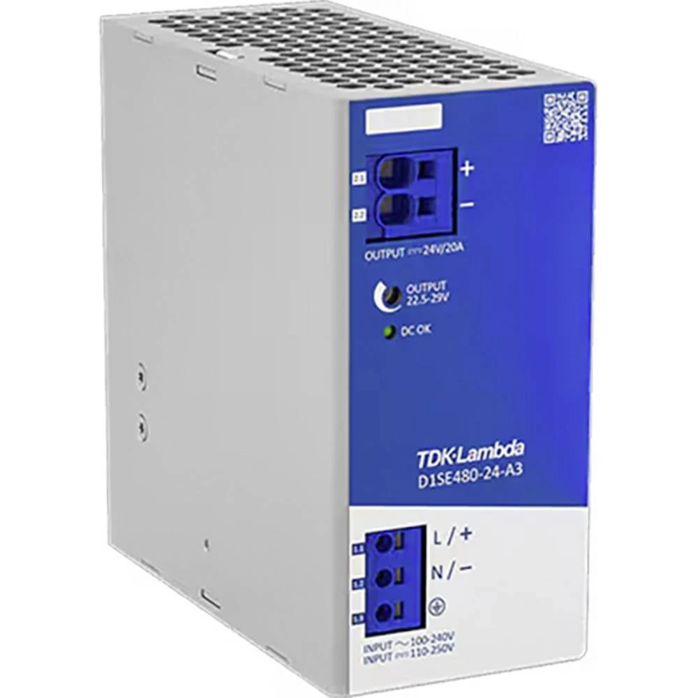 TDK-Lambda D1SE480-24-A3 DIN-napajanje (DIN-letva) 480 W Content 1 kom. slika