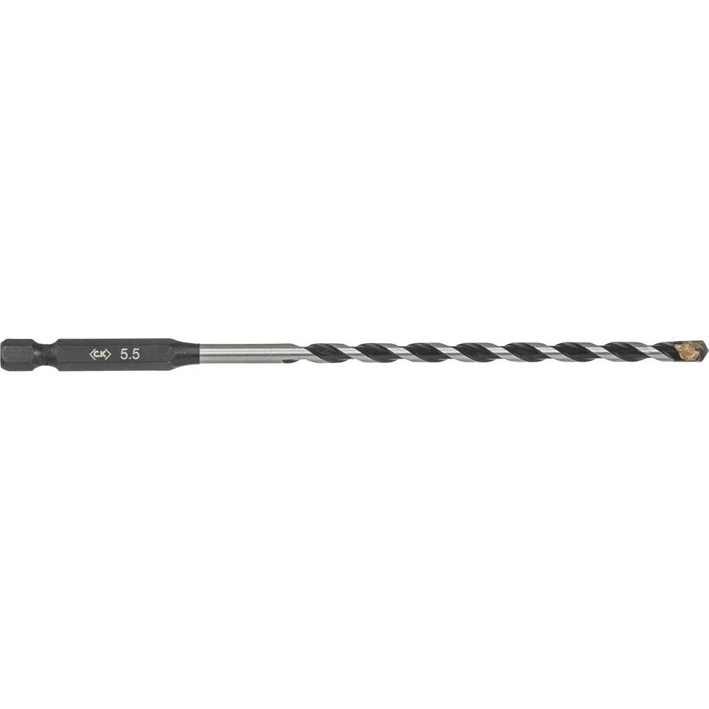 C.K T3114 05515 glodalo za metal 5.5 mm Ukupna dužina 150 mm šesterokutna osovina 1 kom. slika