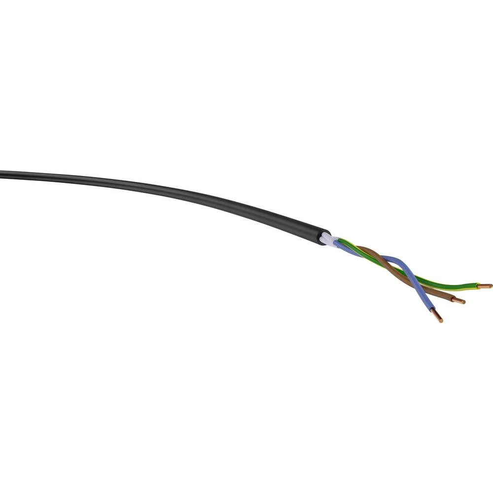 VER H07RN-F 3G 1,5 Ri. 50 energetski vod H07RN-F 3 G 1.50 mm² crna 50 m slika