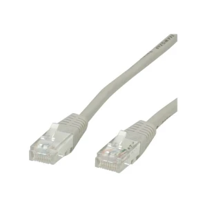 Value 21.99.0907 RJ45 mrežni kabel, Patch kabel cat 6 U/UTP 7.00 m siva nezaštićen 1 St. slika
