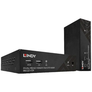 Lindy 39374 KVM Extender odašiljač i prijemnik LINDY   KVM extender HDMI  1920 x 1080 Pixel slika