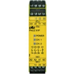 Sigurnosni relej PNOZ X1P 24VDC 3n/o 1n/c PILZ Radni napon (broj): 24 V/DC 3 zatvarač, 1 otvarač (Š x V x d) 22.5 x 94 x 121 mm