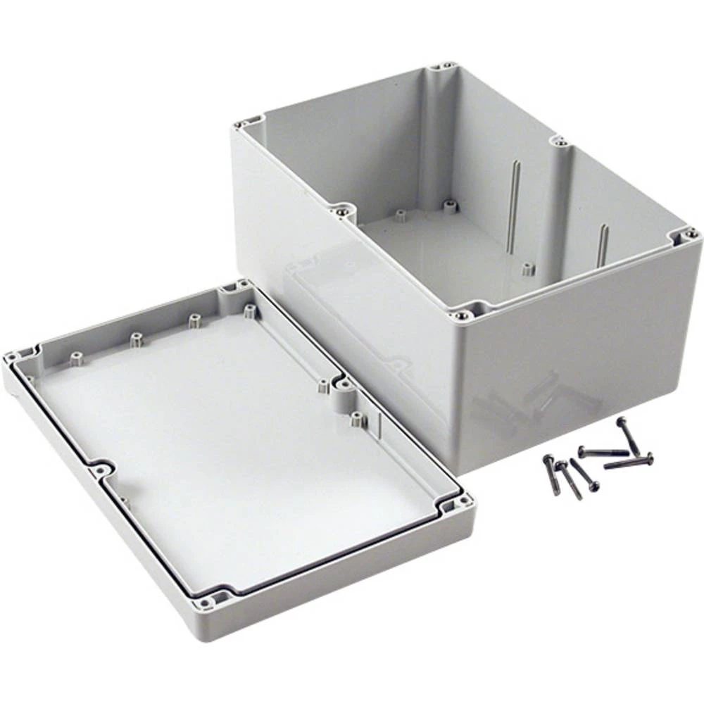 Univerzalno kućište 240 x 160 x 120 Polikarbonat Siva Hammond Electronics 1555VBGY 1 ST slika