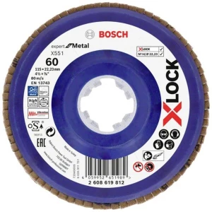 Bosch Accessories 2608619812 X551 lepezasta brusna ploča promjer 115 mm Promjer bušotine 22.23 mm  1 St. slika