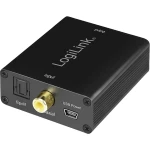 LogiLink CA0101 Toslink / Cinch / utičnica audio adapter crna