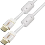 Maxtrack HDMI Priključni kabel [1x Muški konektor HDMI - 1x Muški konektor HDMI] 1.5 m Bijela