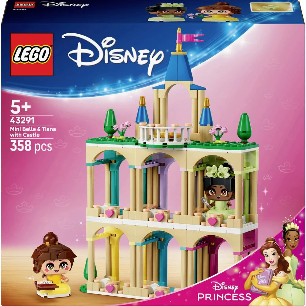 43291 LEGO® DISNEY Princeza Mini princeze Belle i Tiana sa svojim dvorcem (43291) slika