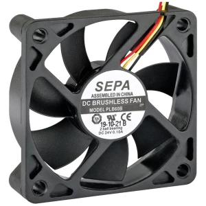SEPA PLB60B05FSE35A aksijalni ventilator 5 V/DC 27.6 m³/h (D x Š x V) 60 x 60 x 15 mm slika