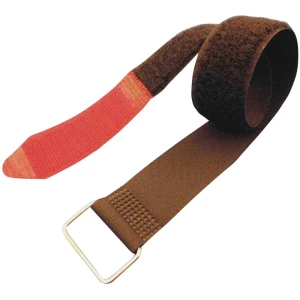 FASTECH® F101-25-300M prianjajuća traka traka grip i mekana vunena tkanina (D x Š) 300 mm x 25 mm crna, crvena 5 St. slika