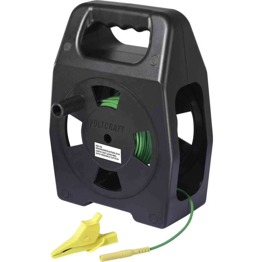 VOLTCRAFT EML-50 podzemni kabel 4 mm utikač utičnica 4 mm 50 m standardno zelena 1 kom. slika