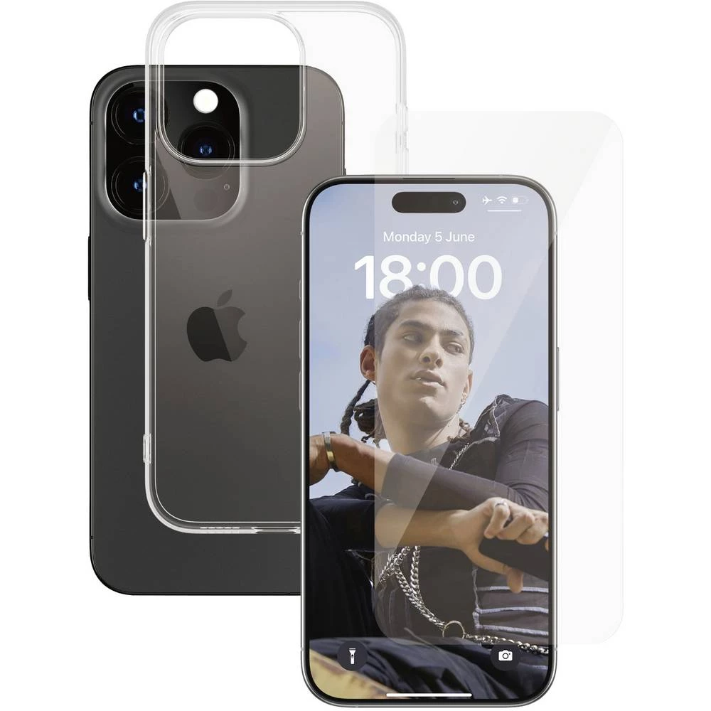 PanzerGlass 2-in-1-Pack zaštitno staklo zaslona iPhone 15 Pro 1 St. slika
