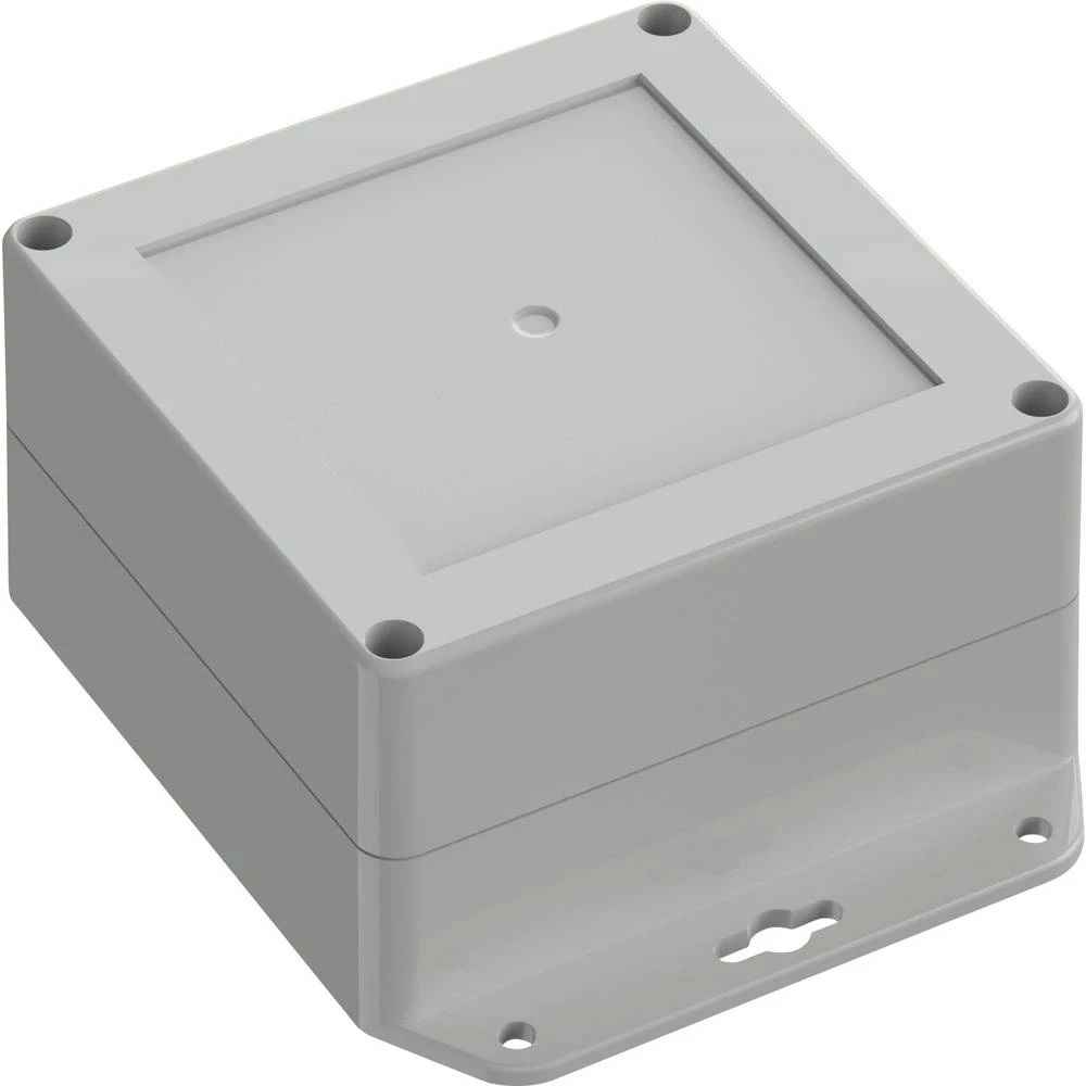 TRU COMPONENTS 6U07111106619 TC-13865288 industrijsko kućište 136.5 x 106.5 x 60.1 polikarbonat svijetlosiva 1 kom. slika