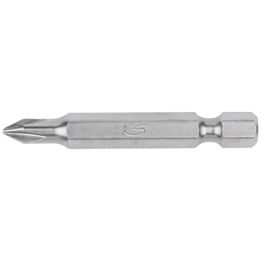 KS Tools 911.3341 9113341 križni bit PH 4 poniklovani E 6.3 kom. slika