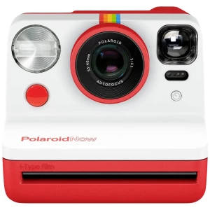 Polaroid Now i-Type instant kamera    crvena, bijela  s ugrađenom bljeskalicom slika