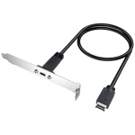 GrauGear Type-E do Type-C® produžni kabel s nosačem PCI utora<br> GrauGear G-AD-ETC-10G 1 ulaz USB-C® 3.1 Gen2 kartica sučelja