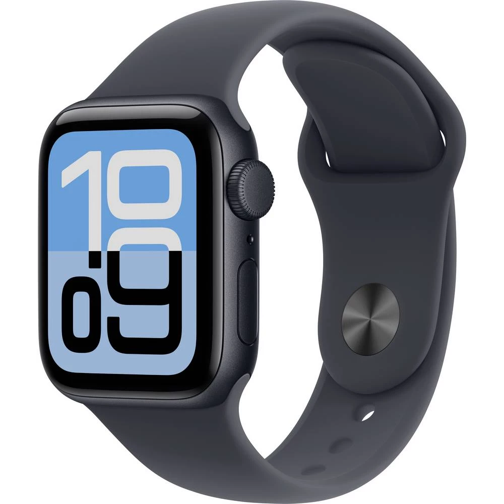 Apple Watch SE 3 GPS 40 mm kućište od aluminija sportska narukvica ponoć m/l slika