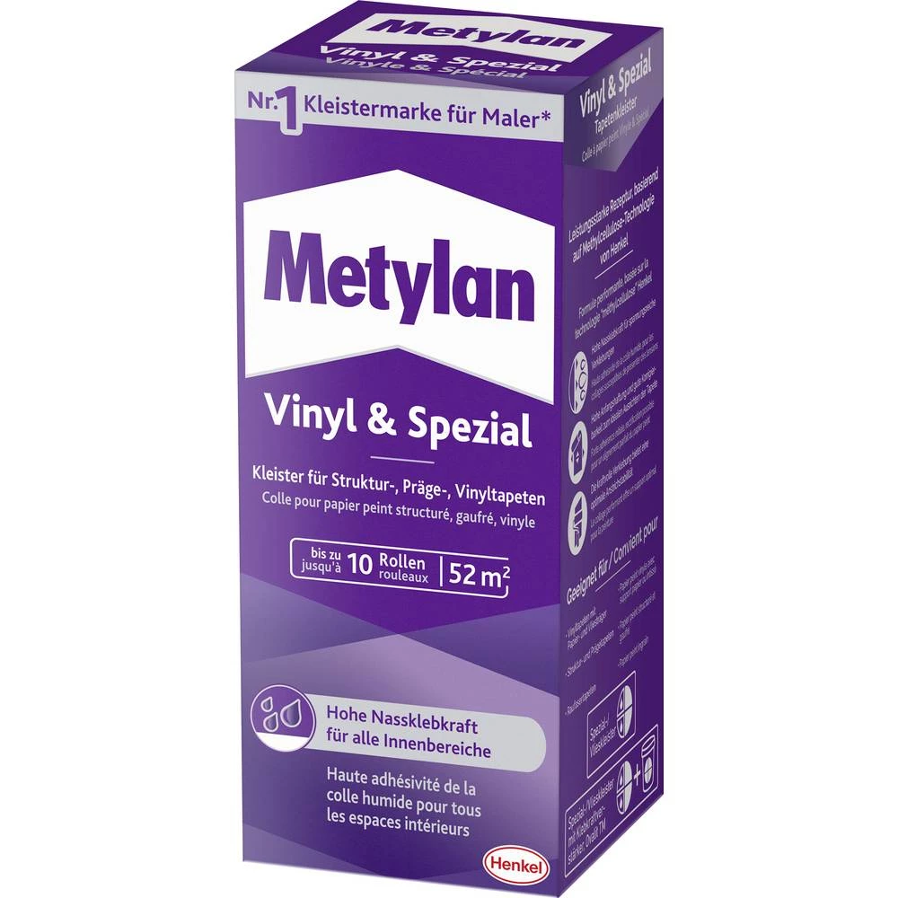 Metylan Vinyl & Spezial ljepilo za tapete MPVS1  360 g slika