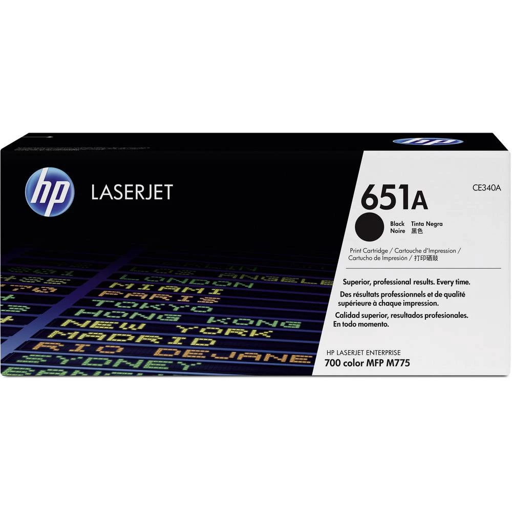 HP toner 651A original crna 13500 Stranica CE340A slika