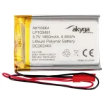 Akyga LP103451 aku-pack x poseban akumulator LiPo 3.7 V 1850 mAh