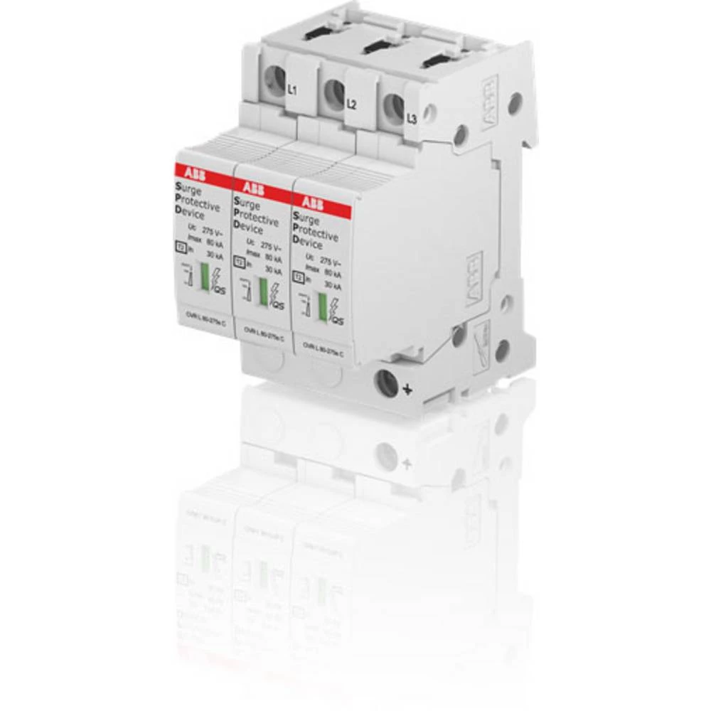 ABB 2CTB815708R1800 OVR T2 3L 80-275s P QS odvodnik za prenaponsku zaštitu   20 kA slika