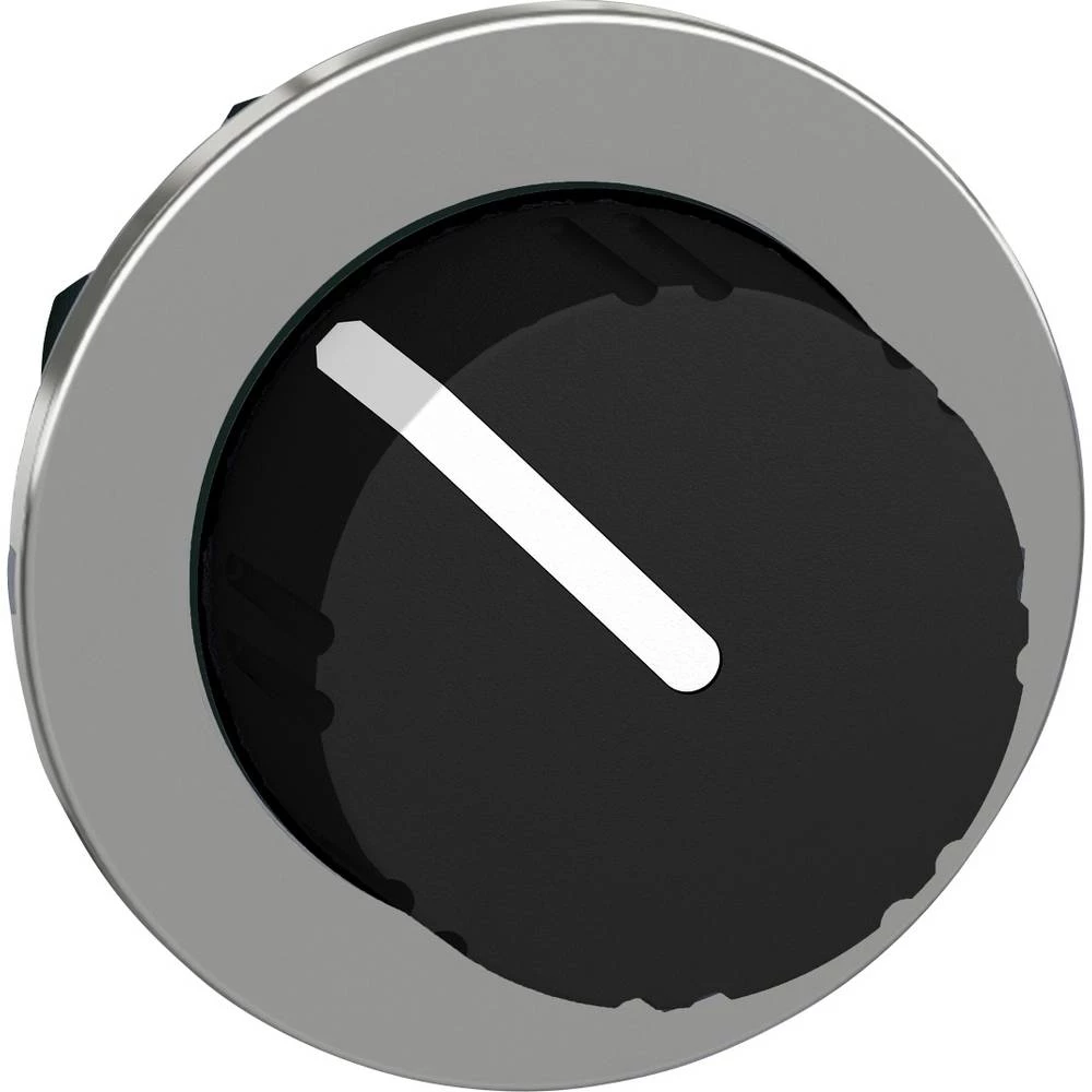 Schneider Electric ZB4FD29 prednji element za biračku sklopku plosnat (Ø) 30.5 mm  krom boja, crna 1 St. slika