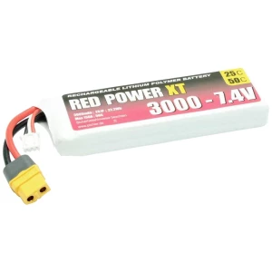 Red Power lipo akumulatorski paket za modele 7.4 V 3000 mAh   softcase XT60 slika