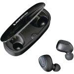 Bluetooth® Naglavne slušalice Lenco EPB-410BL U ušima Slušalice s mikrofonom, Otporne na znojenje, Vodootporne Crna