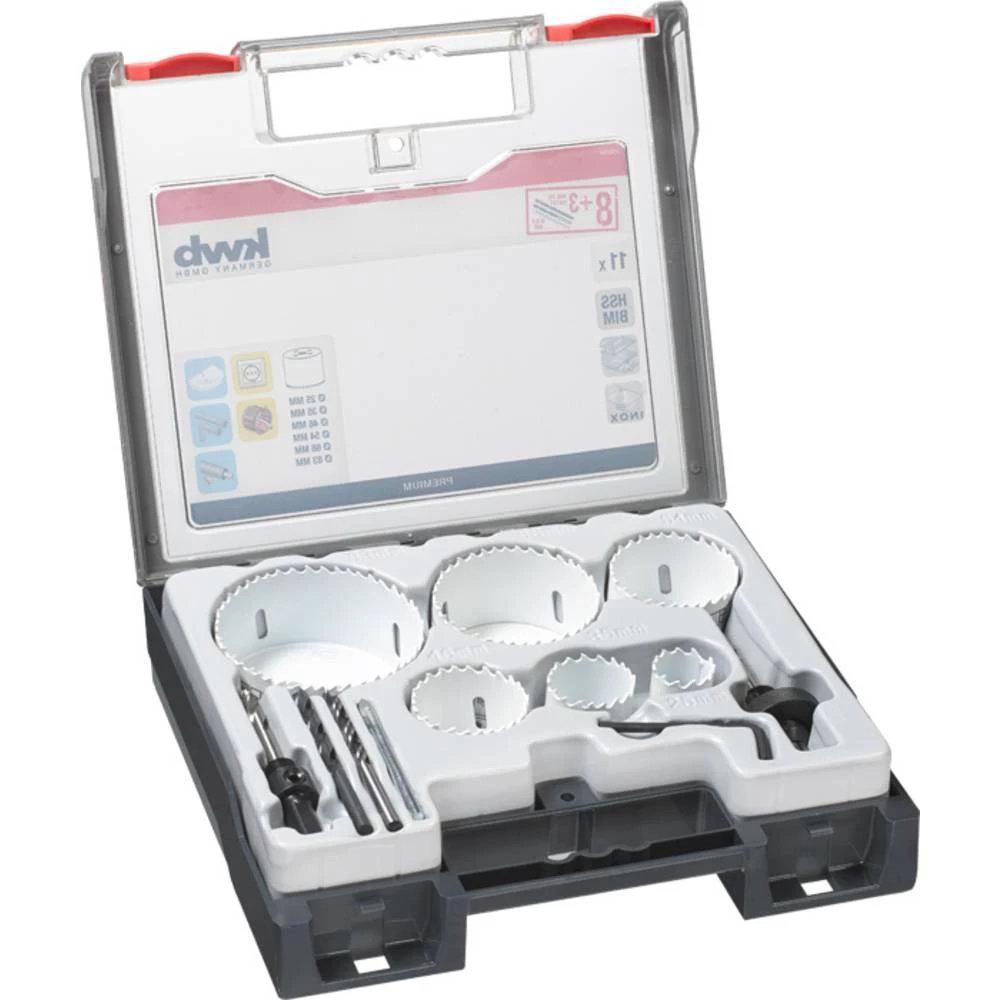 Krunska pila-komplet 11-dijelni kwb 598250 1 ST slika