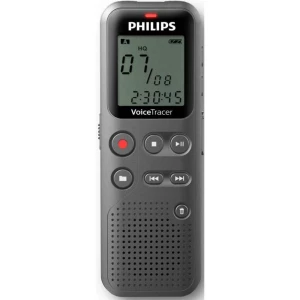 Philips DVT1115 digitalni diktafon Vrijeme snimanja (maks.) 17 h siva slika