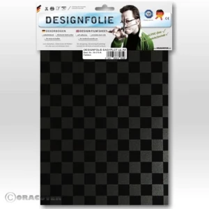 Dizajnerska folija Oracover Easyplot Fun 4 95-077-071-B (D x Š) 300 mm x 208 cm Sedefasto-grafit-crna slika