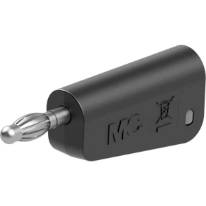 Stäubli LQ-4N-30 laboratorijski muški konektor utikač Zatik-Ø: 4 mm crna 1 St. slika