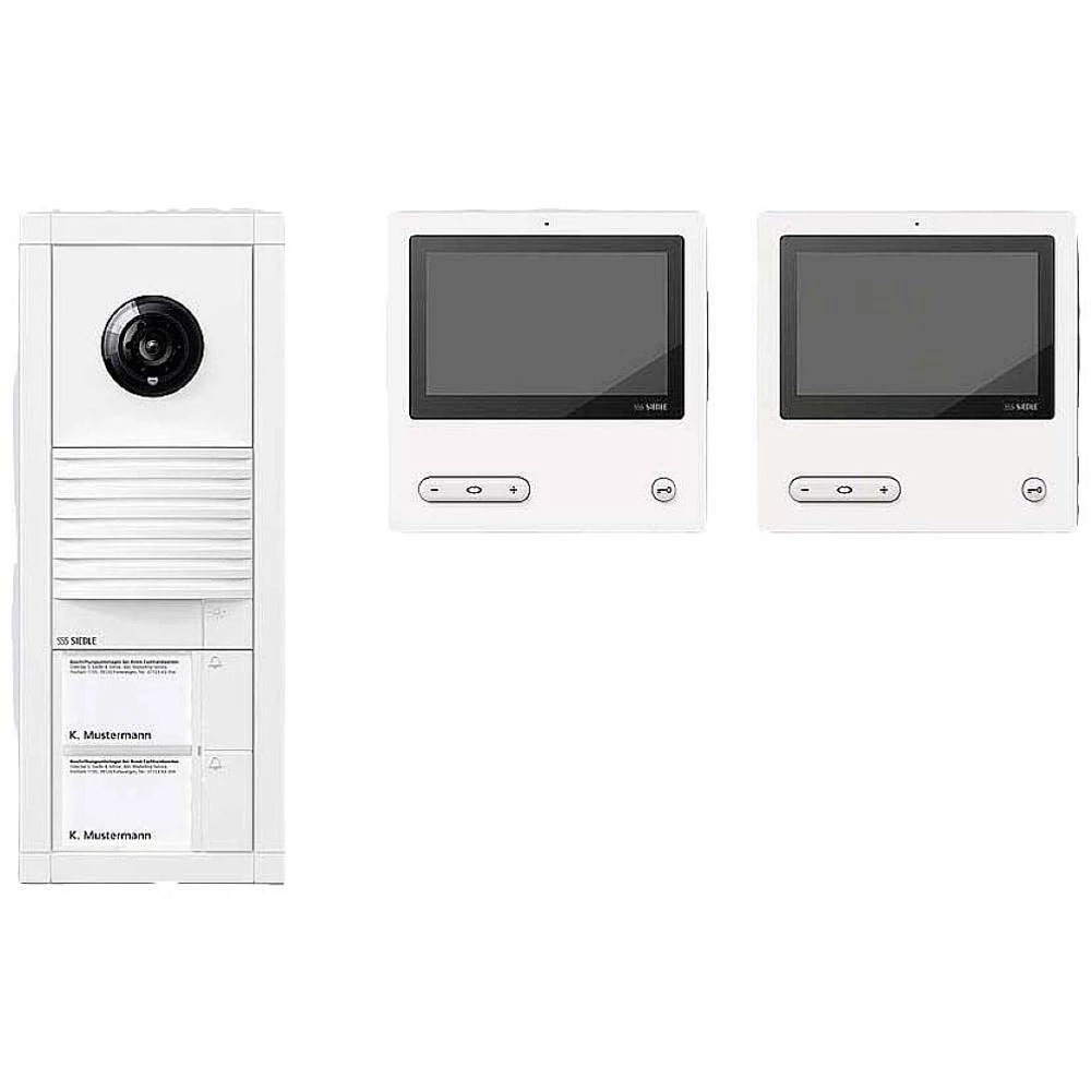 Siedle  SET VVP 850-2-01 W    portafon za vrata        bijela slika