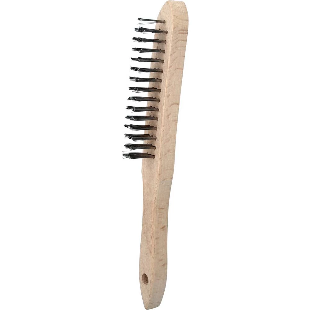 KS Tools 201.2310 Ručna žičana četka od nehrđajućeg čelika 3 reda, 290 mm slika