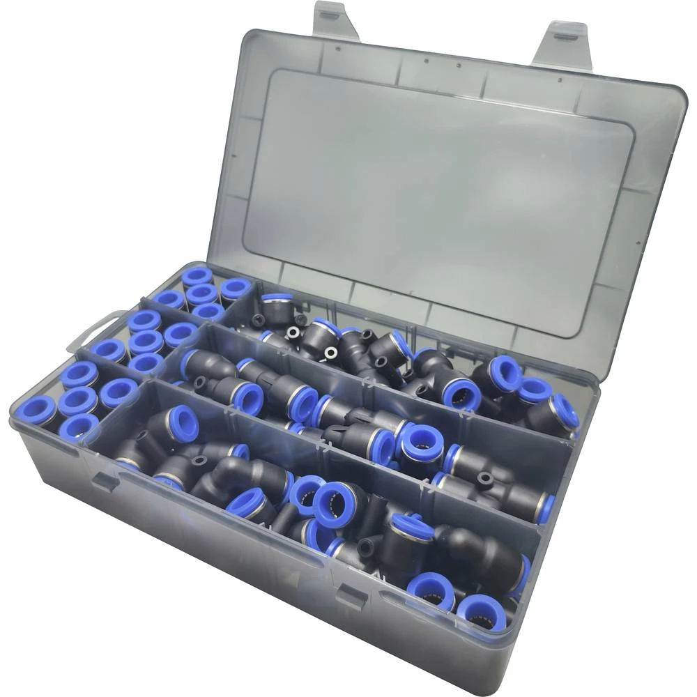 TRU COMPONENTS pneumatski konektor TC-14109152 TC-Fitting set - 12 mm Ø cijevi: 12 mm 50 kom. slika