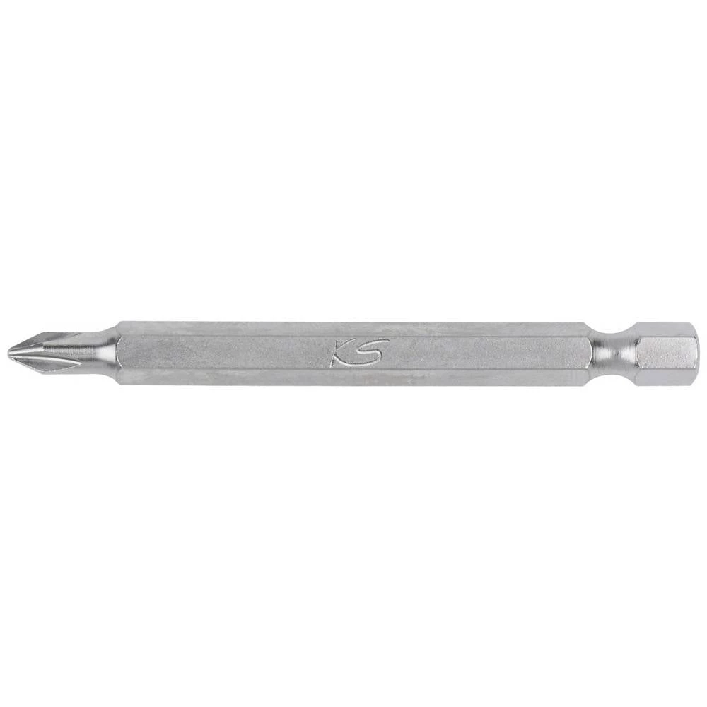 KS Tools 911.7530 9117530 križni bit PH 1 poniklovani E 6.3 kom. slika