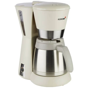 Korona aparat za kavu pješčano-siva, krem Kapacitet čaše=8 termosica slika