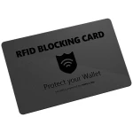 Nero RFID NFC blokerska kartica RFID Blocking Card   crna EMEA-33700001 1 St.