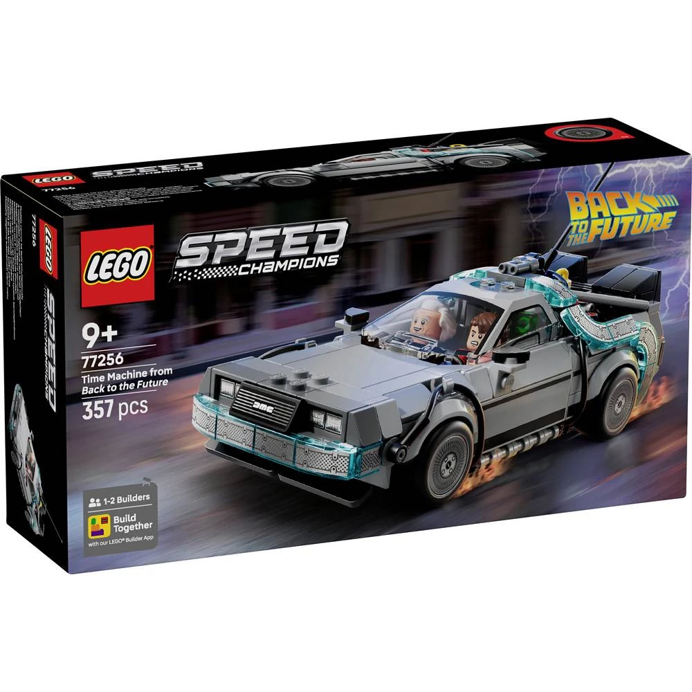 77256 LEGO® SPEED CHAMPIONS Vremenski stroj iz filma Povratak u budućnost (77256) slika