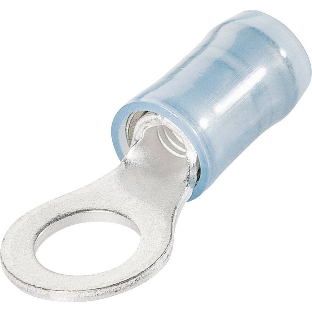 TE Connectivity 130090 prstenasta kabelska stopica Presjek (maks.)=2.60 mm² Otvor Ø=5.3 mm izolirani dio plava boja 1 St slika