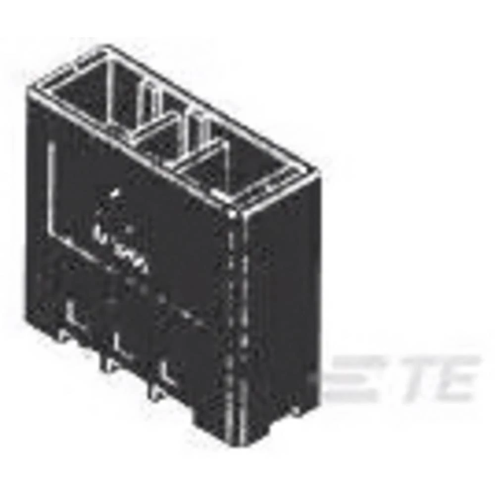 TE Connectivity ugradna standardna letva s muškim kontaktima 6-178136-2 1 St. Tube slika