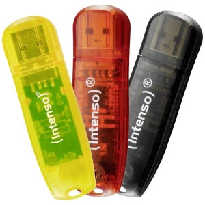 Intenso Rainbow Line USB stick 32 GB žuta, crvena, crna 3502483 USB 2.0 slika